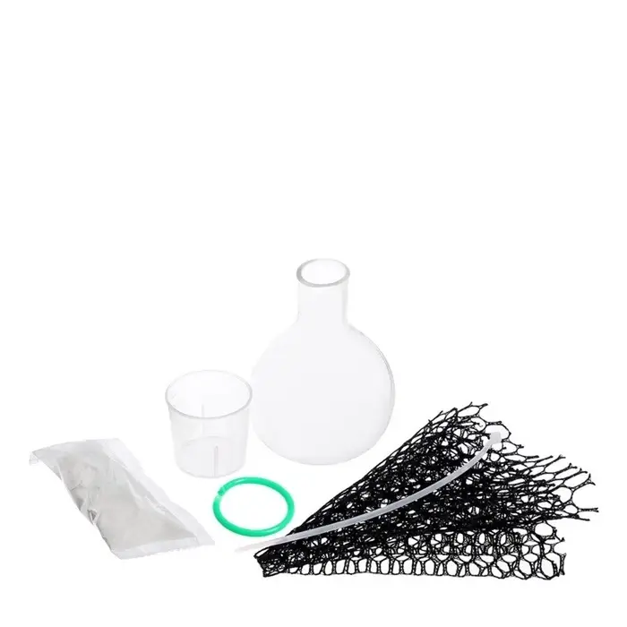 Набор для опытов Набор для опытов "Мялка в сетке с фосфором", зеленый, пакет