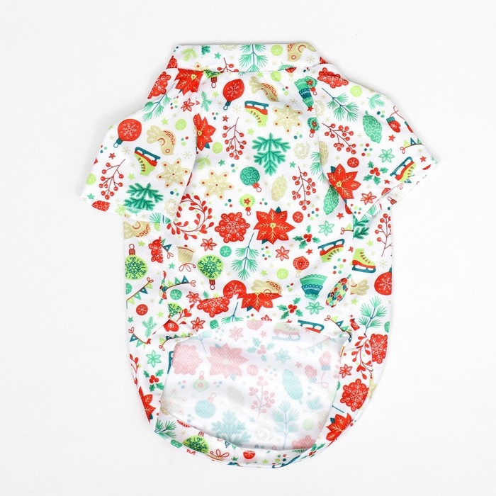 Толстовка для животных Толстовка для животных "Новогодняя карусель", размер XL