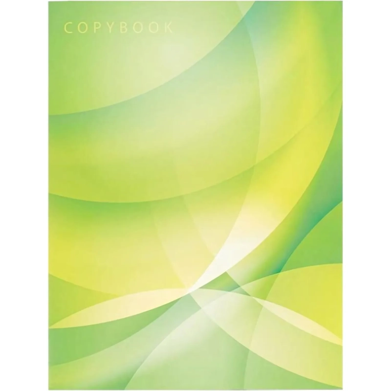 Тетрадь общая А4,96л,кл,скоб,блок-офсет-2 Attache Сфера син/зелен/жел васс