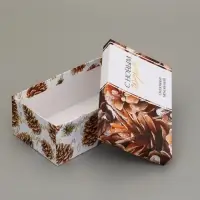 Набор подарочных новогодних коробок 10 в 1 &laquo;Новогодние мечты&raquo;, 30&times;19&times;11.5 - 12&times;6.5&times;4 см