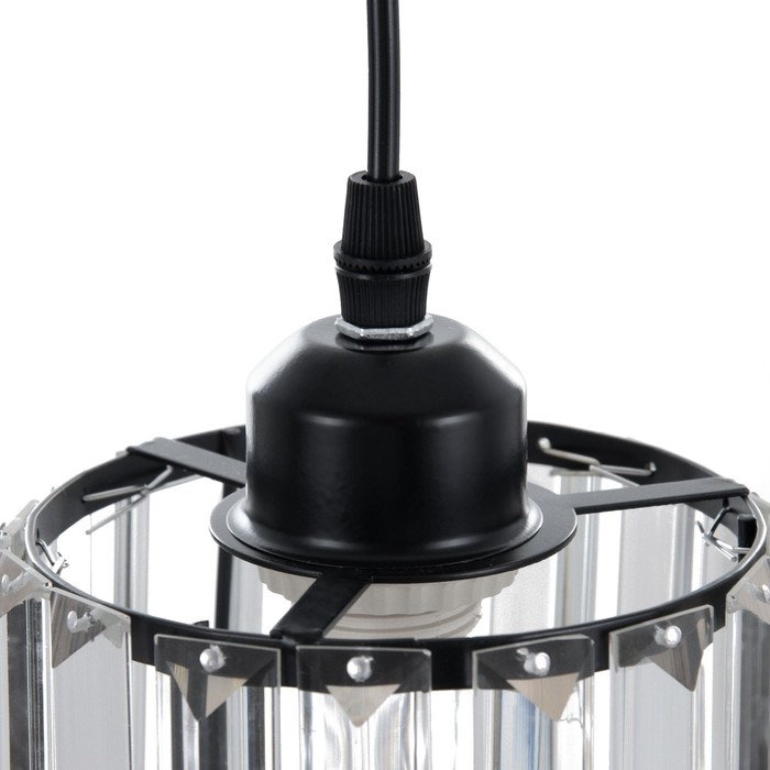 Люстра 1167/1BK Е27 40Вт черный 16х16х10 см BayerLux