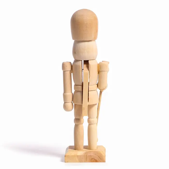 Роспись по дереву на новый год «Щелкунчик», набор для творчества