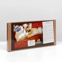 Домашняя когтеточка-лежанка для кошек, 50&times;24 см, гофрокартон