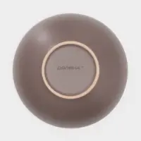 Набор тарелок керамических Доляна &laquo;Пастель&raquo;, 18 предметов: 6 тарелок d=19 см, 6 тарелок d=27 см, 6 мисок d=19 см, цвет коричневый