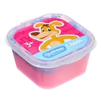 Слайм "Простоквашино", розовый, 60 г. Slime HERO SLM335