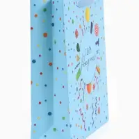 Пакет подарочный &laquo;С Днём рождения. Конфетти&raquo;, 25.5&times;30&times;9 см