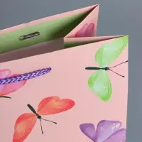 Пакет подарочный "Крылья счастья" ламинированный 26 х 12 х 32 см