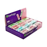 Ластик Berlingo Aroma, прямоугольный, скошенный, ароматизированный, 58&times;22&times;10 мм, МИКС