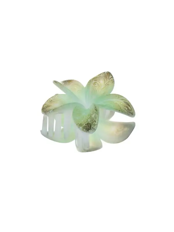 Краб для волос "Артемида" нежность, цветок, 8х7 см, микс