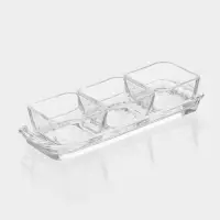 Менажница составная BAROQUE 3+1   22,5*7,5см