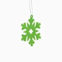 Набор ёлочных украшений &laquo;Снежинки&raquo;, арома, 5 шт., МИКС