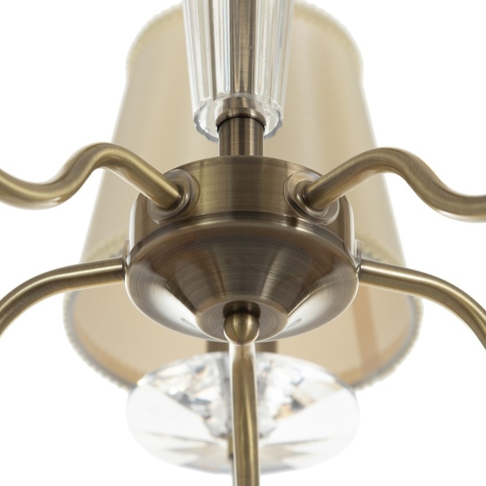 Люстра Люстра "Авиталь" 5xЕ14 40Вт бронза 58х58х80 см BayerLux