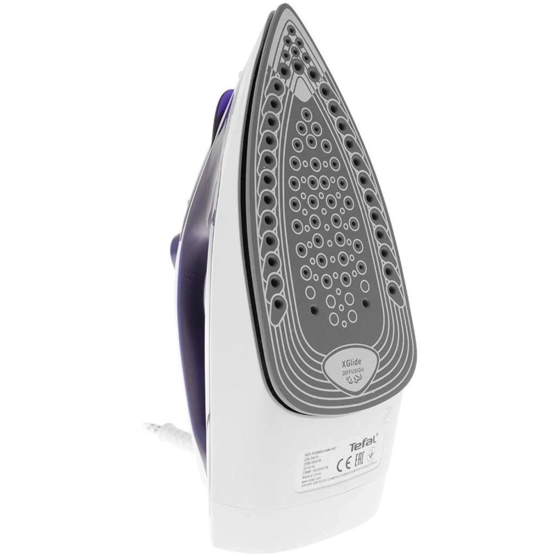 Утюг Tefal FV2837E0, 2400ВТ, белый/синий