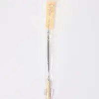Ерш для бутылей, 66&times;6 см, бамбуковая ручка, ворс бежевый