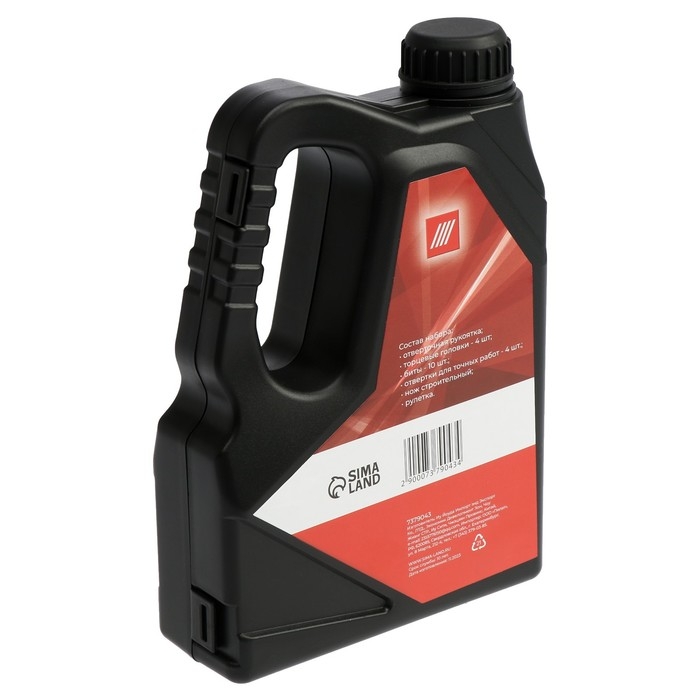 Набор инструментов ТУНДРА, подарочный пластиковый кейс Набор инструментов ТУНДРА, подарочный пластиковый кейс "Канистра", 21 предмет