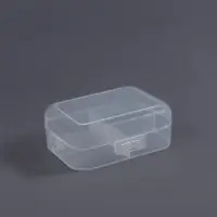Органайзер для хранения мелочей, 4 секции, 12&times;9&times;4.5 см, прозрачный