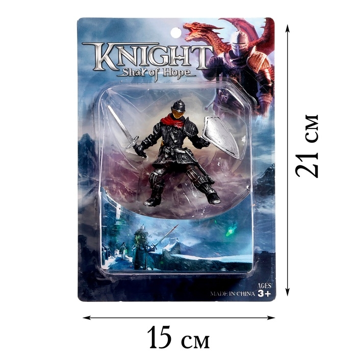 Фигурка рыцаря «Варвар», цвет МИКС Фигурка рыцаря «Варвар», цвет МИКС