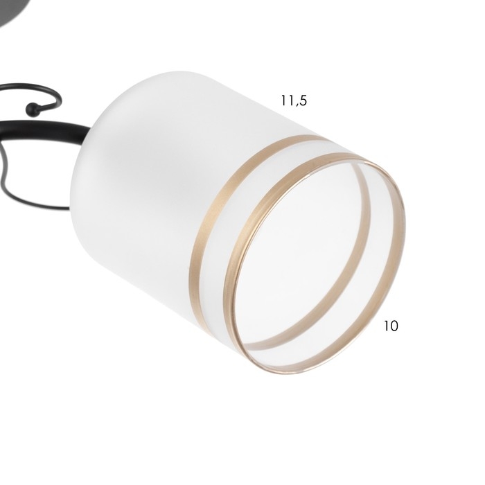 Люстра Люстра "Марти" 2хЕ27 40Вт черный 47х26 см