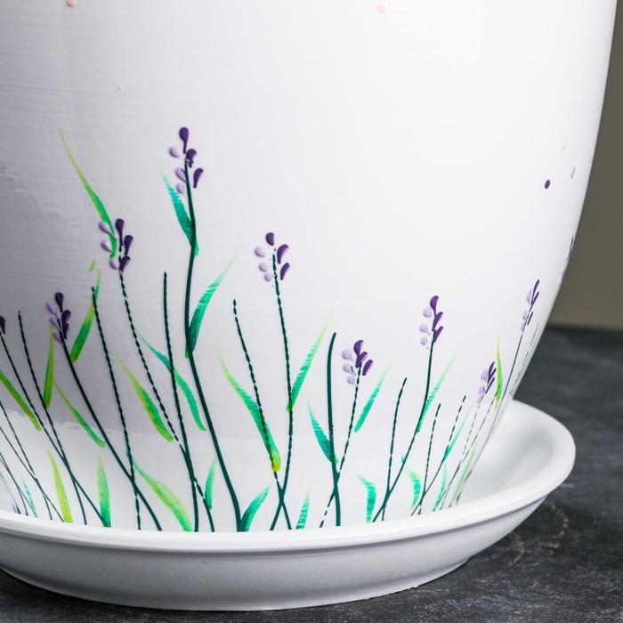 Горшок цветочный Лаванда 5 л Горшок цветочный Лаванда 5 л