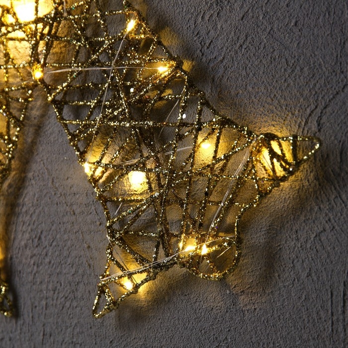 Светодиодная фигура «Колокольчики» 42.5 × 30 см, металл, батарейки ААх2 (не в комплекте), свечение тёплое белое Светодиодная фигура «Колокольчики» 42.5 × 30 см, металл, батарейки ААх2 (не в комплекте), свечение тёплое белое