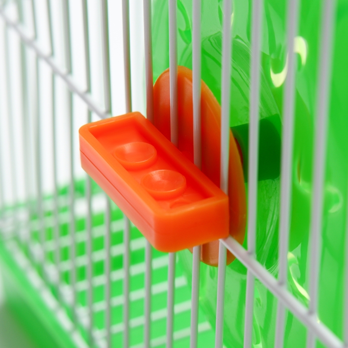 Клетка для грызунов укомплектованная RT-2t, 22 х 16 х 20 см, зелёная (фасовка 30 шт) Клетка для грызунов укомплектованная RT-2t, 22 х 16 х 20 см, зелёная (фасовка 30 шт)