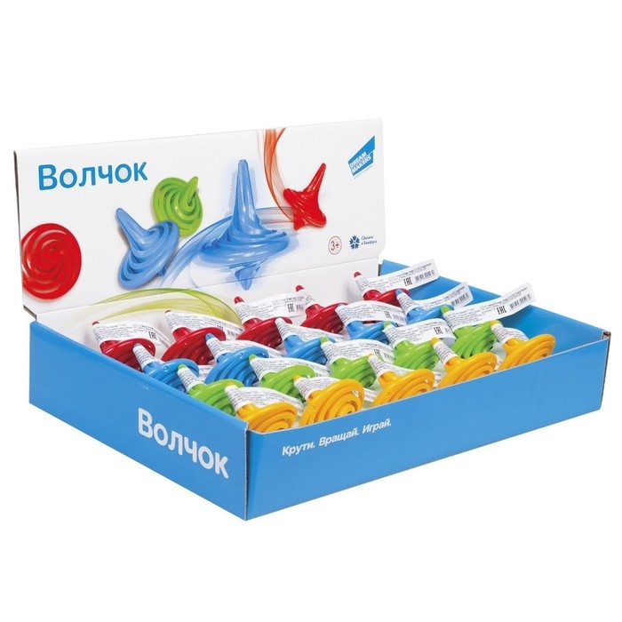 Развивающая игрушка «Волчок», МИКС Развивающая игрушка «Волчок», МИКС