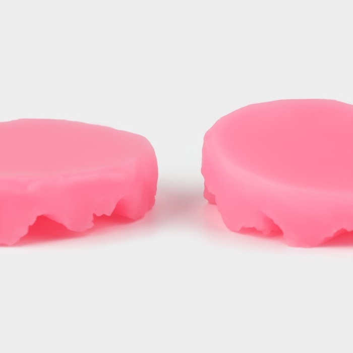 Набор молдов «Лепесточки», силикон, 3 пары, цвет МИКС Набор молдов «Лепесточки», силикон, 3 пары, цвет МИКС