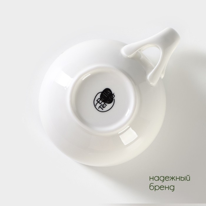 Супница фарфоровая с ложкой на бамбуковой подставке BellaTenero, 450 мл, 15×11,5×7,5 см, цвет белый Супница фарфоровая с ложкой на бамбуковой подставке BellaTenero, 450 мл, 15×11,5×7,5 см, цвет белый