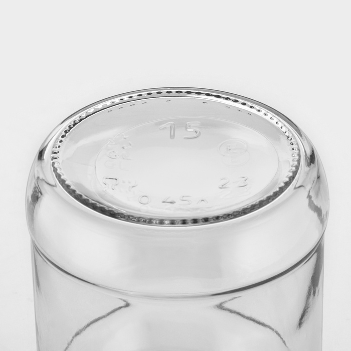 Набор стеклянных банок с чёрной полимерной крышкой, ТО-82 мм, 450 мл, 6 шт. Набор стеклянных банок с чёрной полимерной крышкой, ТО-82 мм, 450 мл, 6 шт.