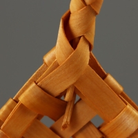 Набор корзин плетеных, 21x12x10x26/35,5 см, 16x9x7,5x20/28 см, 2 шт, секвойя