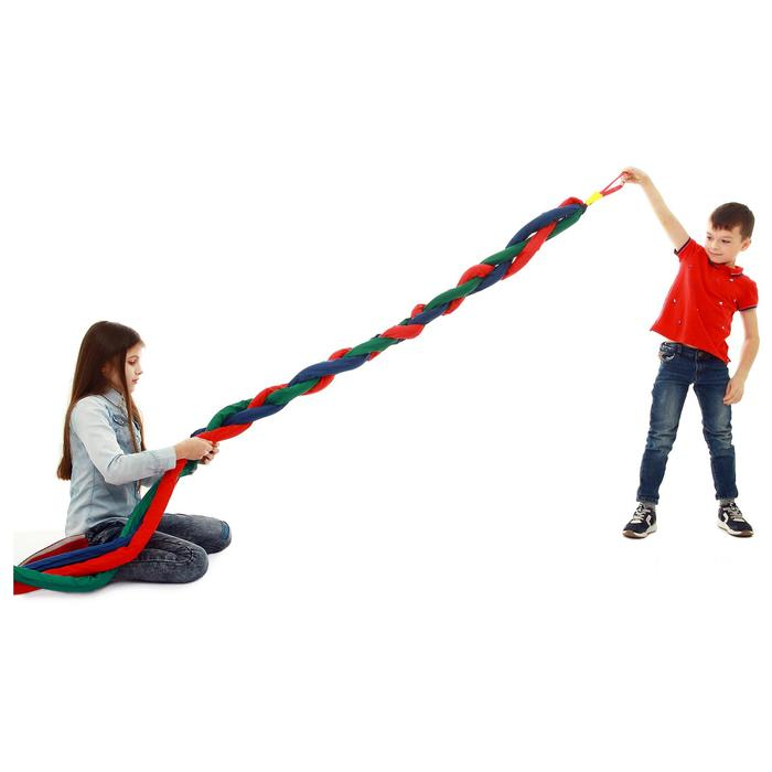 Игра «Заплети косу» объёмная, длина 3 м, цвета микс Игра «Заплети косу» объёмная, длина 3 м, цвета микс