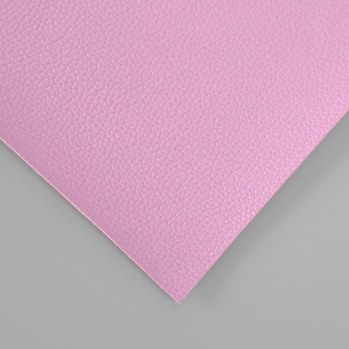 Лист для творчества иск.кожа Лист для творчества иск.кожа "Рисунок Личи" сиренево-розовый лист 33х20 см толщина 0,7 мм