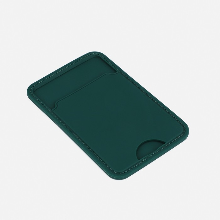 Картхолдер на телефон, цвет зелёный Картхолдер на телефон, цвет зелёный