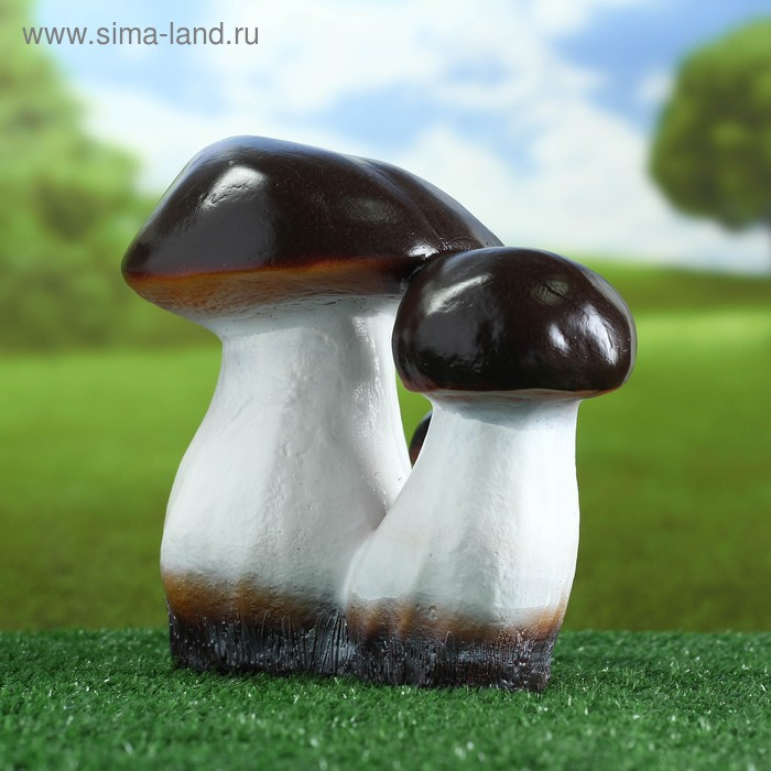 Садовая фигура  Садовая фигура "Гриб-боровик тройной"  25х23х23см