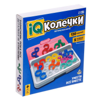 Настольная игра «IQ-колечки», 1 игрок, 7+