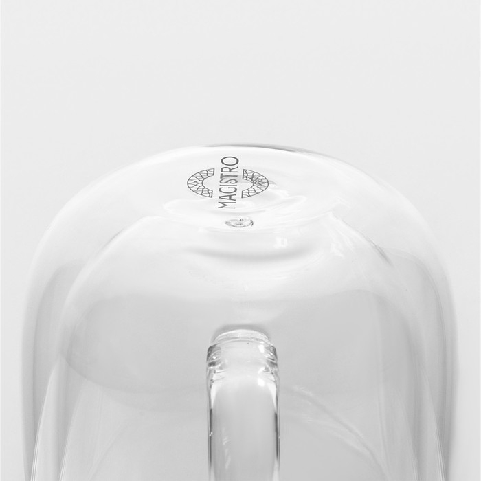 Кружка стеклянная с двойными стенками Magistro «Адель», 300 мл Кружка стеклянная с двойными стенками Magistro «Адель», 300 мл