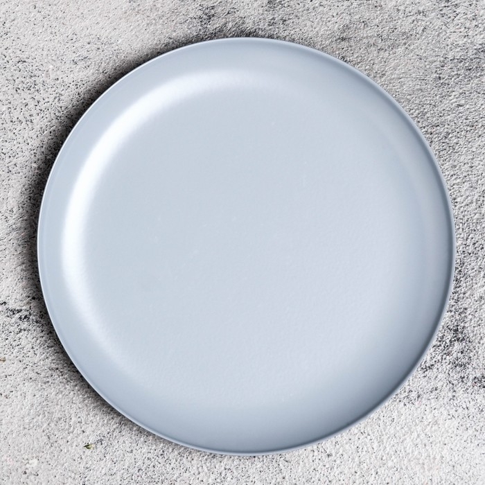 Подсвечник  Подсвечник "Чашка" металл, 14 см, серый