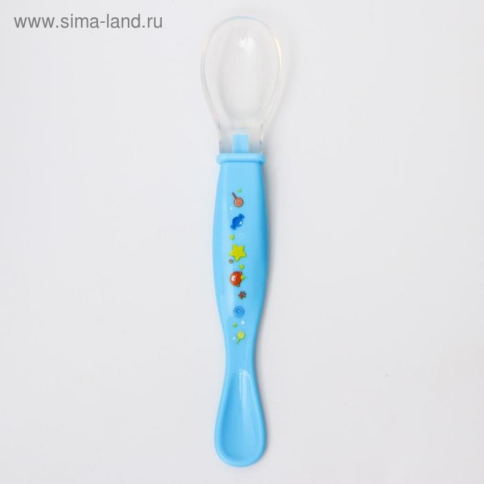 Ложка силиконовая детская «Мишка Принц» Ложка силиконовая детская «Мишка Принц»