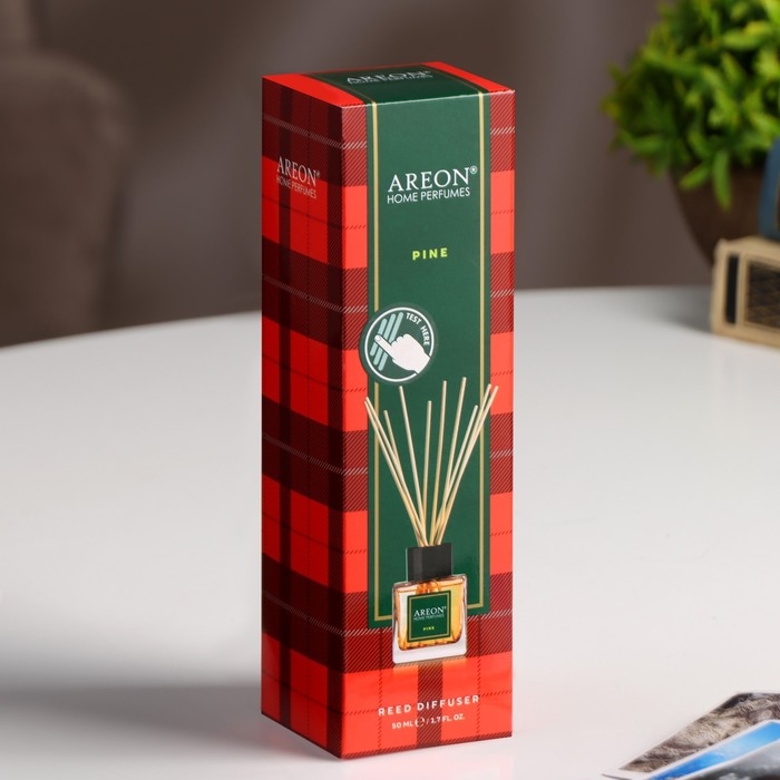 Диффузор ароматический Areon SticksTartan, сосна 85 м Диффузор ароматический Areon SticksTartan, сосна 85 м