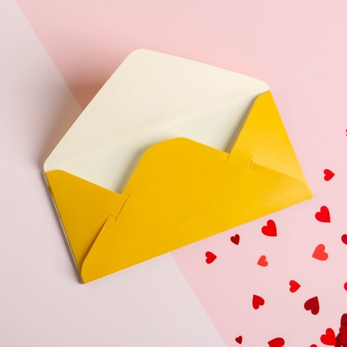 Конверт для денег с деревянным элементом Конверт для денег с деревянным элементом "С Днём Рождения" звездочки, 16,5 х 8 см