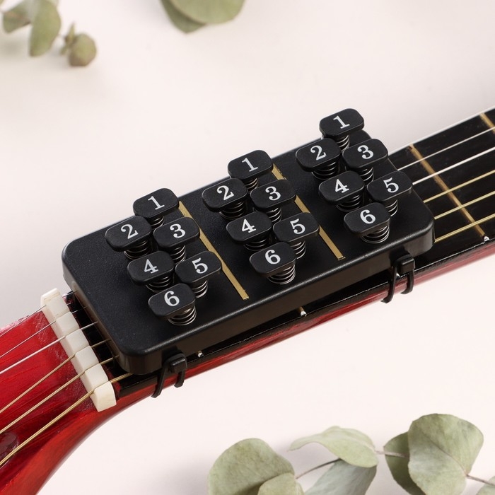 Тренежер пальцев для игры на гитаре Music Life, постановка аккордов Тренежер пальцев для игры на гитаре Music Life, постановка аккордов