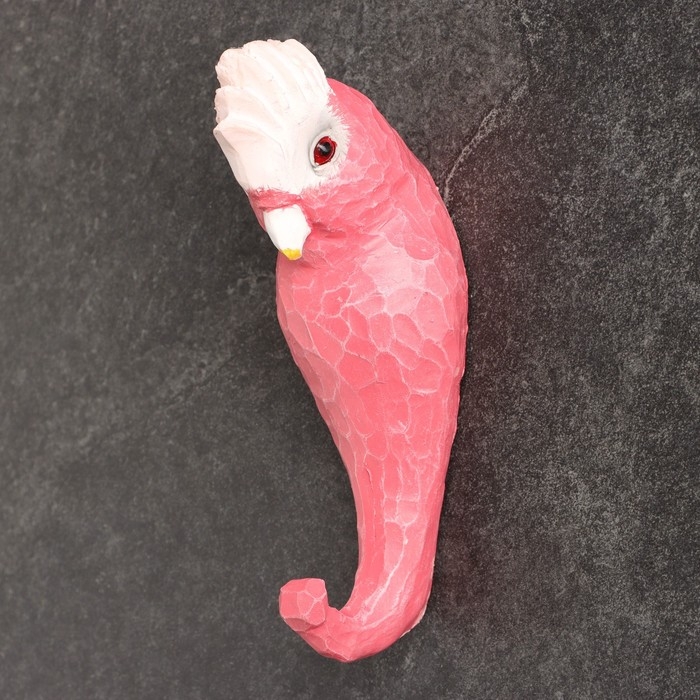 Крючок фигурный Крючок фигурный "Попугай" 15х6х7,5см