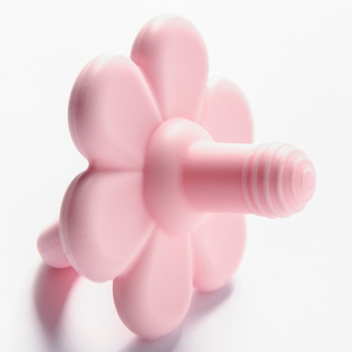 Соска - пустышка цельносиликоновая классическая «Цветочек», от 0 мес., цвет розовый Соска - пустышка цельносиликоновая классическая «Цветочек», от 0 мес., цвет розовый