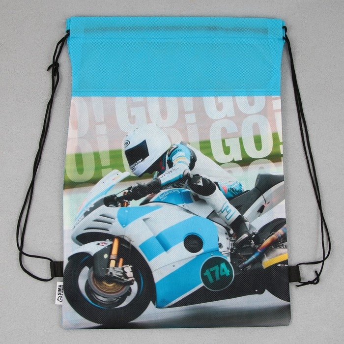 Мешок для обуви «1 сентября: GO!» нетканное полотно, размер 30 х 40 см Мешок для обуви «1 сентября: GO!» нетканное полотно, размер 30 х 40 см