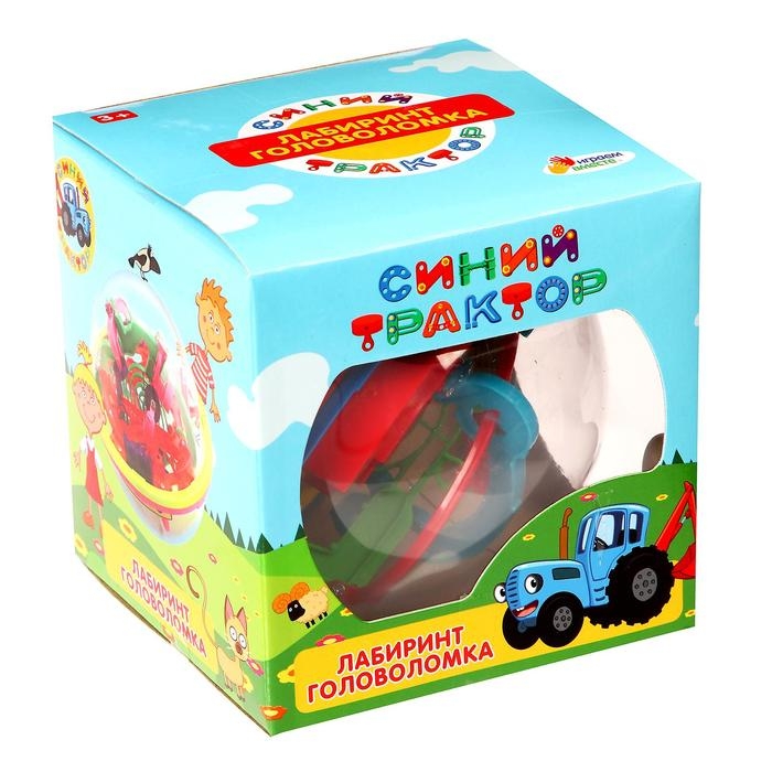 Логическая игра шар-лабиринт «Синий Трактор» Логическая игра шар-лабиринт «Синий Трактор»