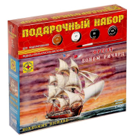 Сборная модель-корабль «Фрегат Боном Ричард» Моделист, 1/400, (ПН140001)