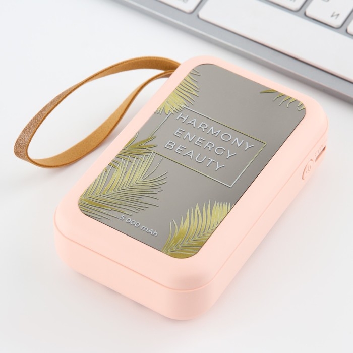 Зарядное устройство «Harmony», 5000мА, мод. PB-02, 10,4 х 6,4 см