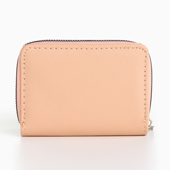 Кошелёк женский NK, 12х8 см, цвет бежевый