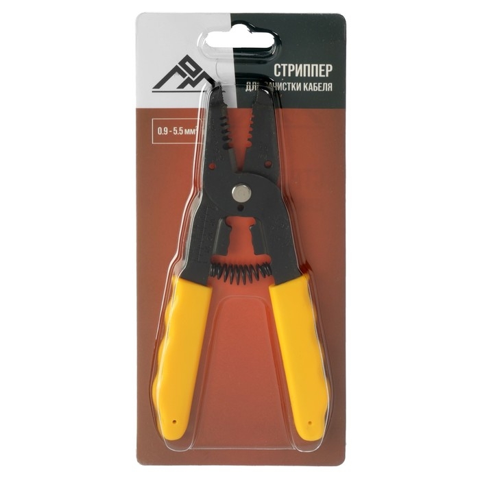 Стриппер ЛОМ, для зачистки кабеля, 0.9 - 5.5 мм2 Стриппер ЛОМ, для зачистки кабеля, 0.9 - 5.5 мм2