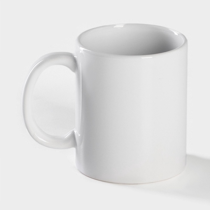 Кружка - хамелеон керамическая Доляна «Заряд энергии», 350 мл, цвет белый Кружка - хамелеон керамическая Доляна «Заряд энергии», 350 мл, цвет белый